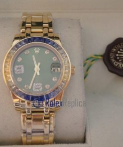 rolex replica pearlmaster oro giallo yellow blue orologio imitazione