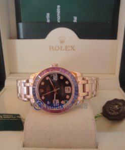 rolex replica pearlmaster oro giallo red blue orologio imitazione