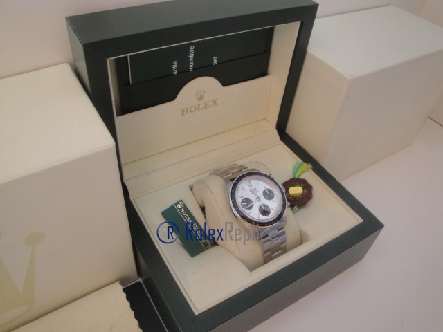 rolex replica daytona paulnewman 6263 argentèè dial vintage orologio replica copia - immagine 4