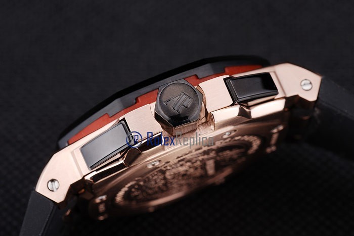 audemars piguet replica chrono offshore alinghi team strip rubber imitazione copia - immagine 2