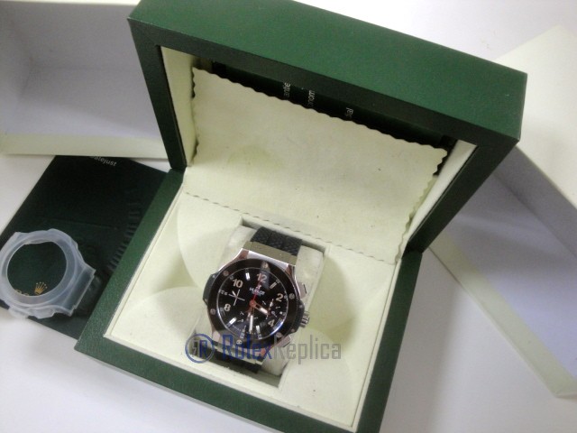 hublot replica big bang acciaio titanium ceramic strip rubber-b orologio copia - immagine 3
