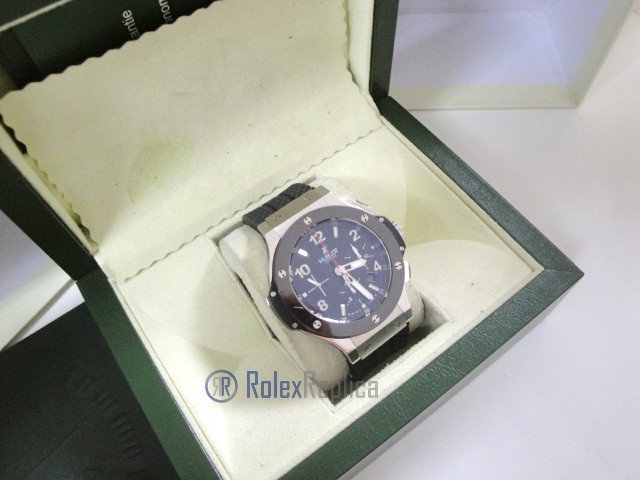 hublot replica big bang acciaio titanium ceramic strip rubber-b orologio copia - immagine 4