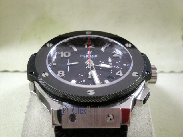 hublot replica big bang acciaio titanium ceramic strip rubber-b orologio copia - immagine 7