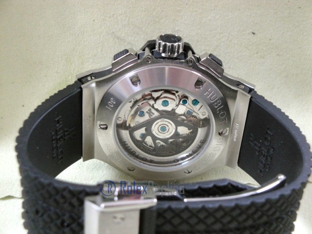 hublot replica big bang acciaio titanium ceramic strip rubber-b orologio copia - immagine 13