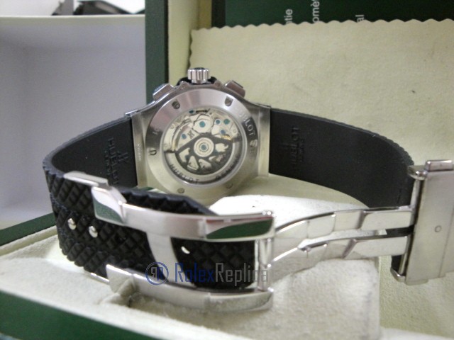hublot replica big bang acciaio titanium ceramic strip rubber-b orologio copia - immagine 17
