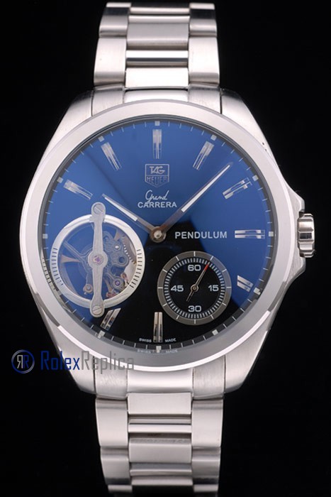 Tag-heuer replica carrera pendulum chrono acciaio imitazione copia - immagine 2