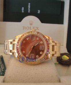 rolex replica pearlmaster oro giallo red yellow orologio imitazione
