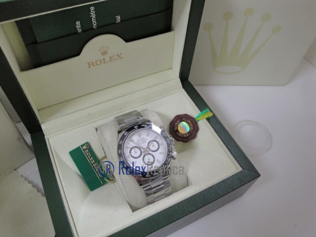 rolex replica daytona crono ceramichon white 2016 orologio replica copia imitazione - immagine 4