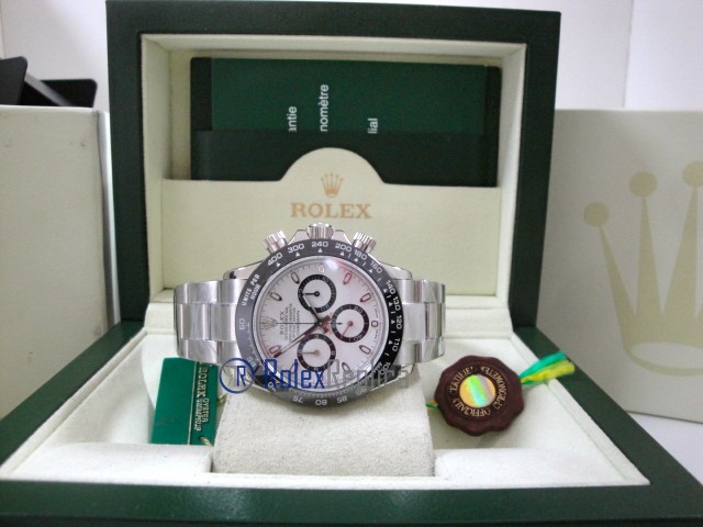 rolex replica daytona crono ceramichon white 2016 orologio replica copia imitazione - immagine 6