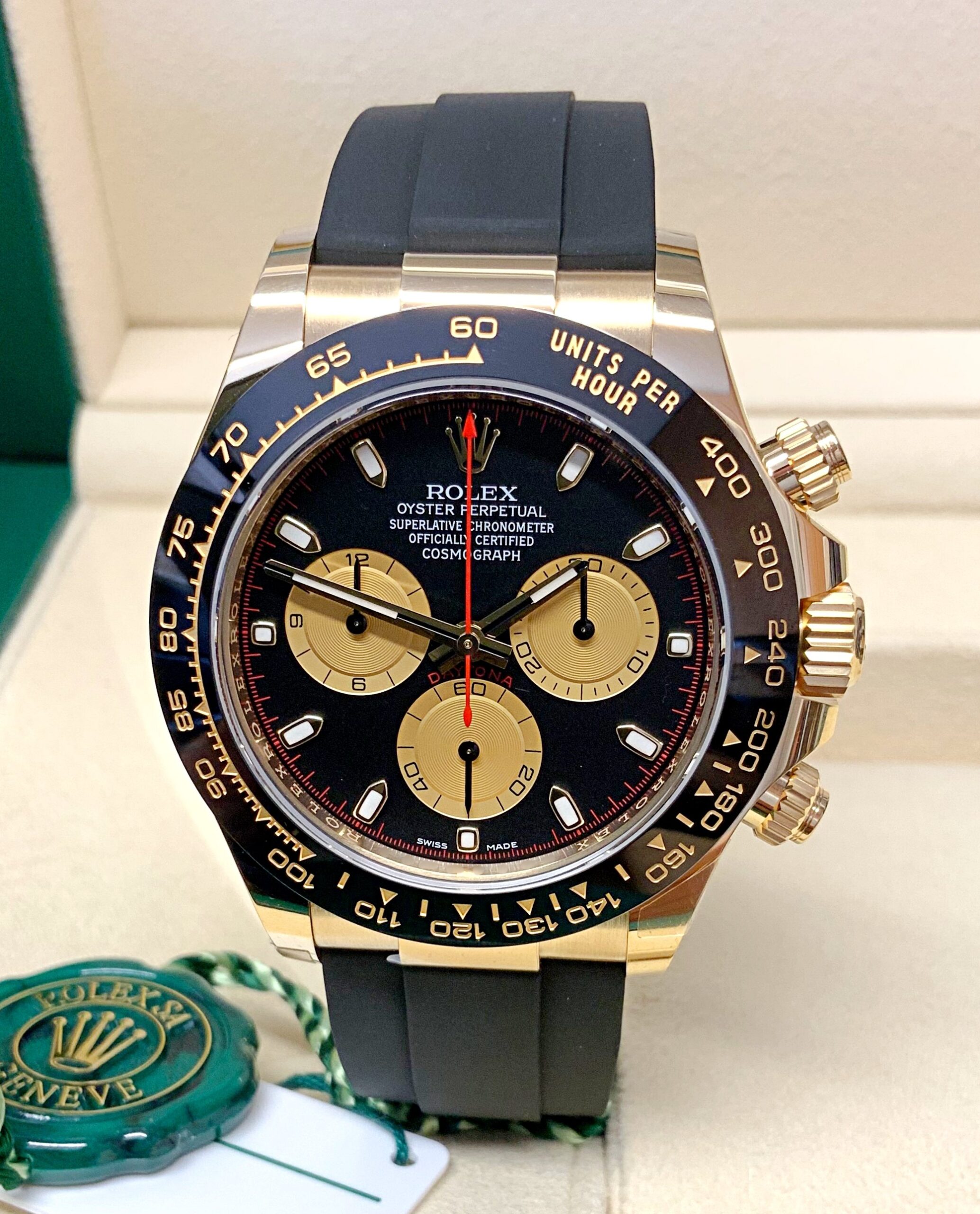 Rolex replica daytona 116518LN oysterflex newman dial