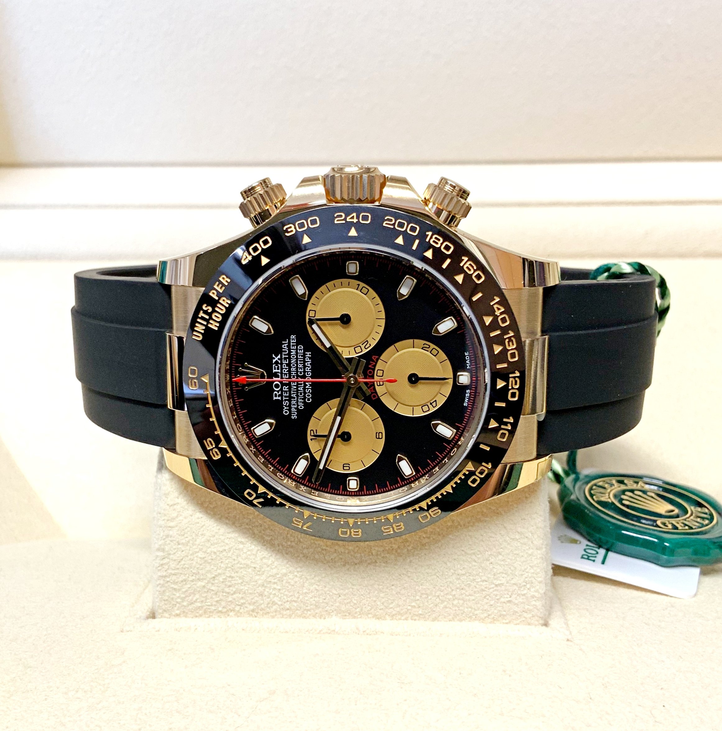 Rolex replica daytona 116518LN oysterflex newman dial - immagine 3