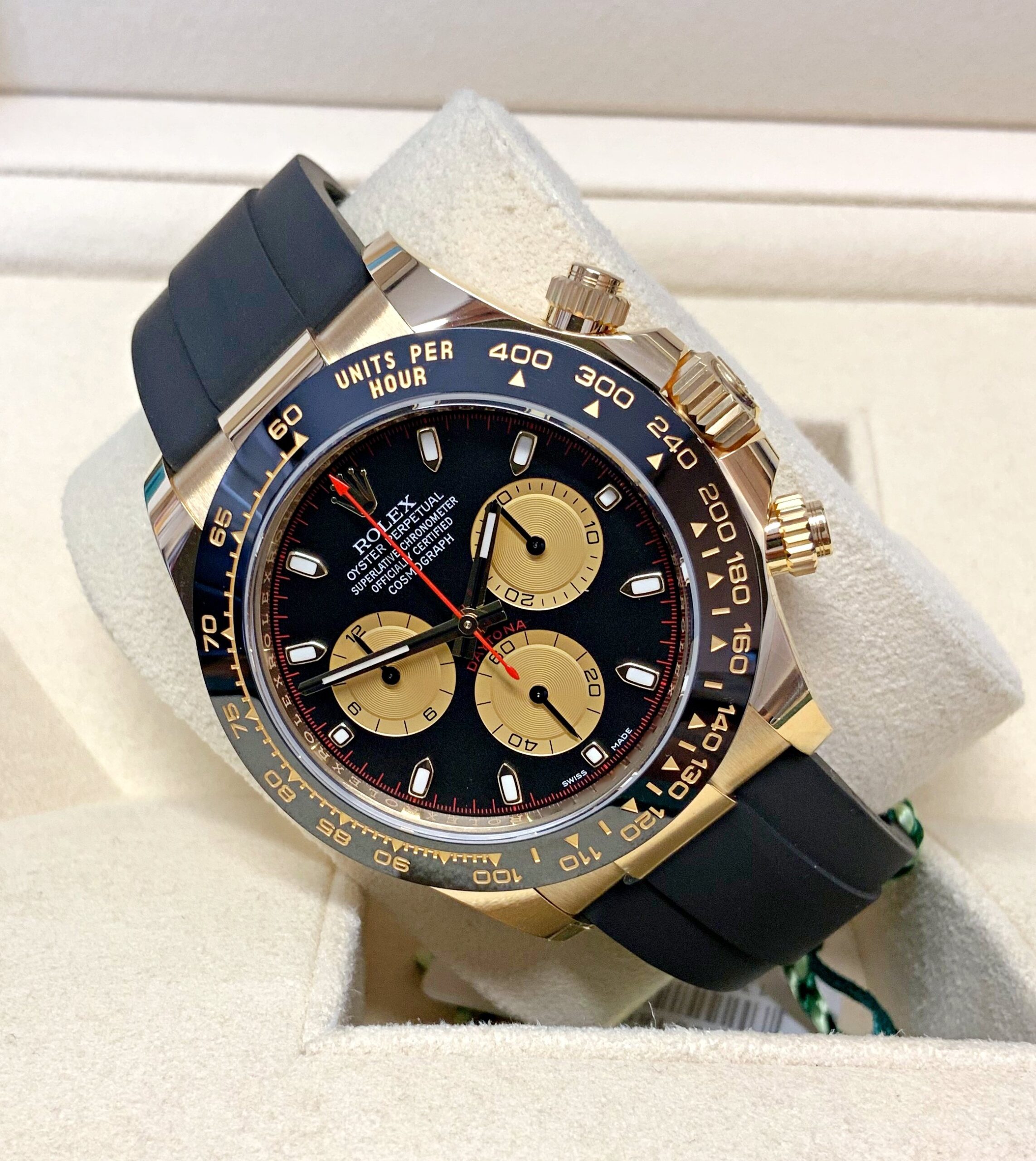 Rolex replica daytona 116518LN oysterflex newman dial - immagine 5
