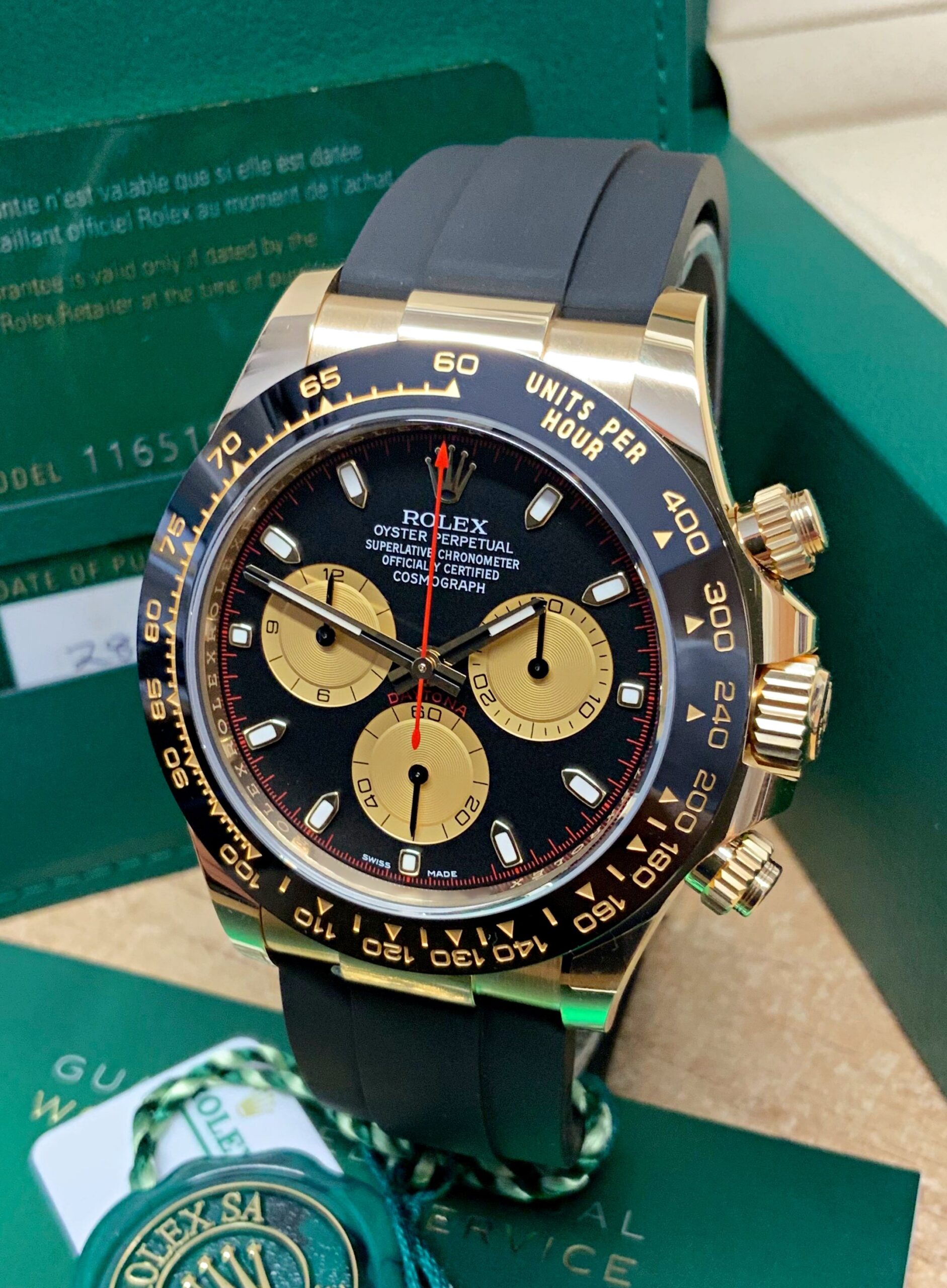 Rolex replica daytona 116518LN oysterflex newman dial - immagine 6