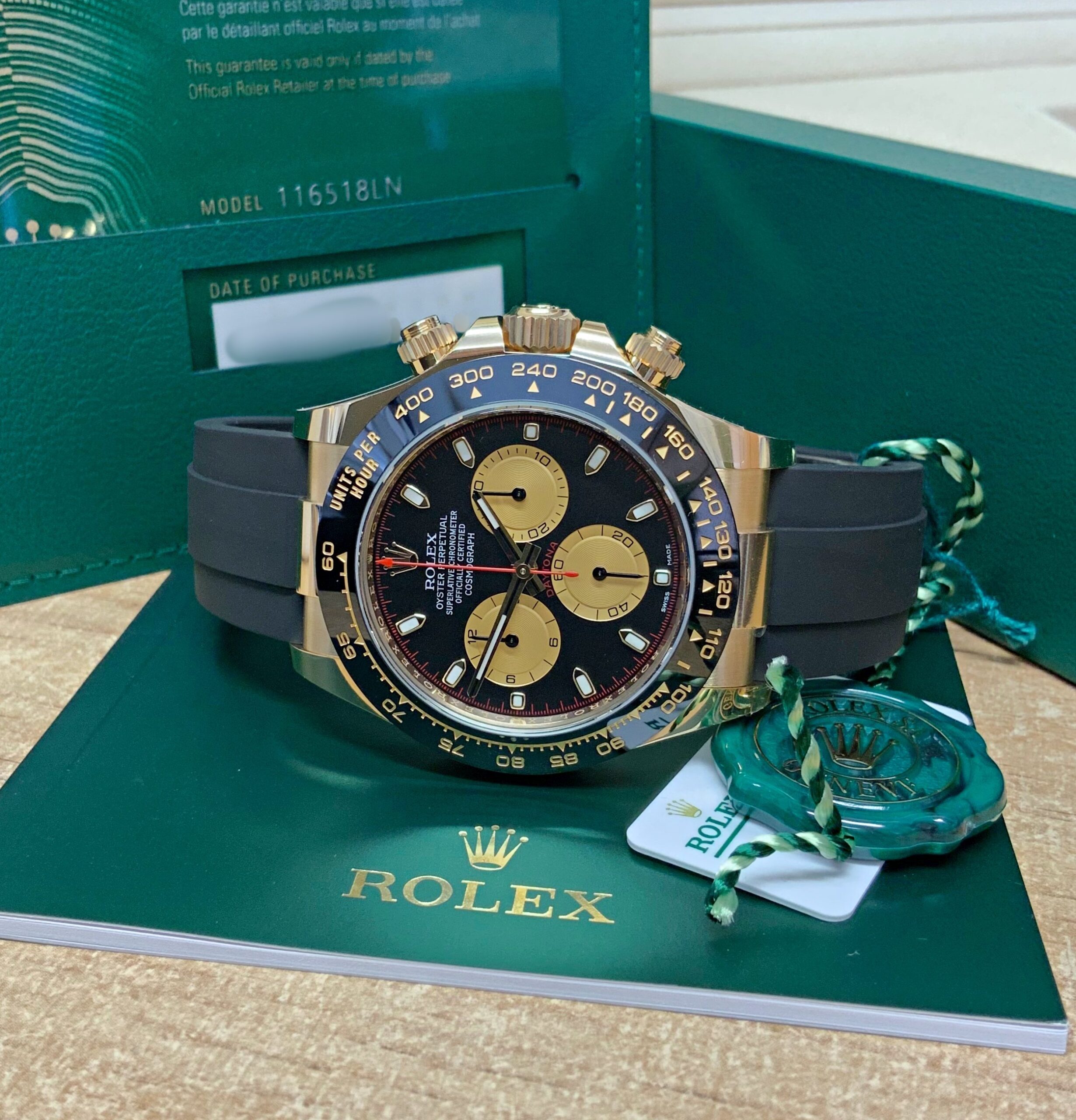 Rolex replica daytona 116518LN oysterflex newman dial - immagine 7