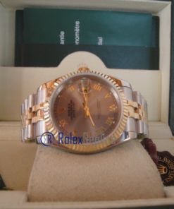 rolex replica datejust acciaio oro argento roman orologio imitazione