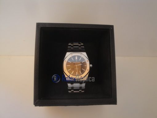 audemars piguet replica royal oak jumbo black imitazione copia - immagine 2