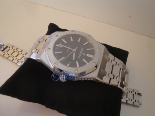 audemars piguet replica royal oak jumbo black imitazione copia - immagine 12