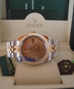 rolex replica datejust acciaio oro gold roman orologio imitazione