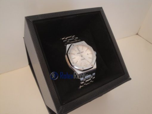 audemars piguet replica royal oak jumbo argentèè dial imitazione copia - immagine 3