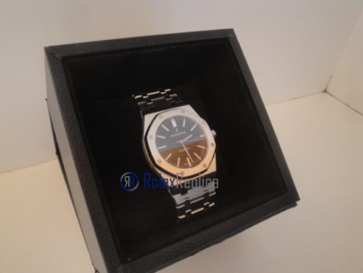 audemars piguet replica royal oak jumbo black imitazione copia - immagine 3