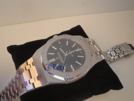 audemars piguet replica royal oak jumbo black imitazione copia - immagine 7