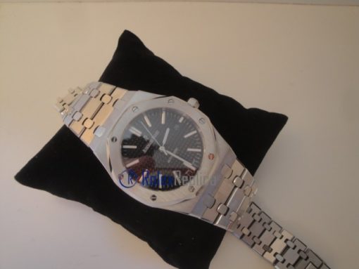 audemars piguet replica royal oak jumbo black imitazione copia - immagine 8