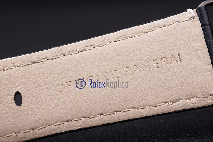 Panerai replica radiomir black seal pro-hunter pvd strip leather imitazione copia - immagine 9