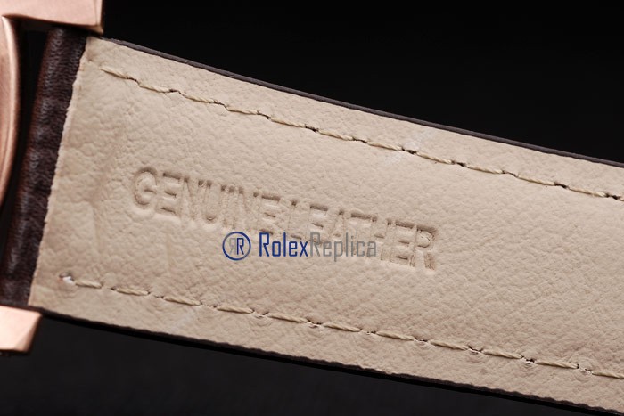 Panerai replica luminor marina equation rose gold strip leather imitazione copia - immagine 7