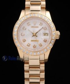 rolex replica datejust lady oro full brillantini centenario orologio imitazione