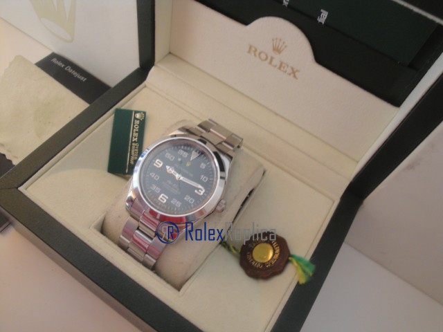 rolex replica airking new basilea black dial orologio replica copia - immagine 4