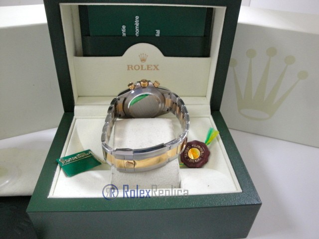 rolex replica daytona crono acciaio oro white dial orologio replica copia imitazione - immagine 12
