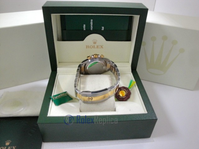 rolex replica daytona crono acciaio oro white dial orologio replica copia imitazione - immagine 13