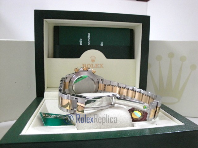 rolex replica daytona crono acciaio oro white dial orologio replica copia imitazione - immagine 14