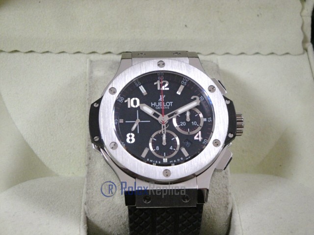 hublot replica big bang titanium acciaio strip rubber-b orologio copia - immagine 5