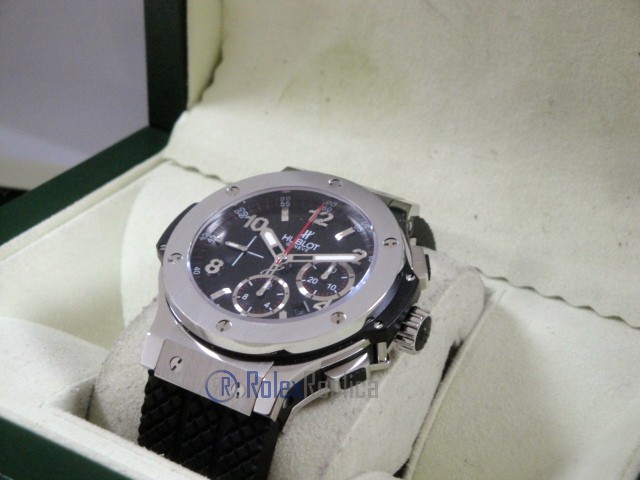 hublot replica big bang titanium acciaio strip rubber-b orologio copia - immagine 7