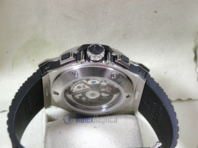 hublot replica big bang titanium acciaio strip rubber-b orologio copia - immagine 11