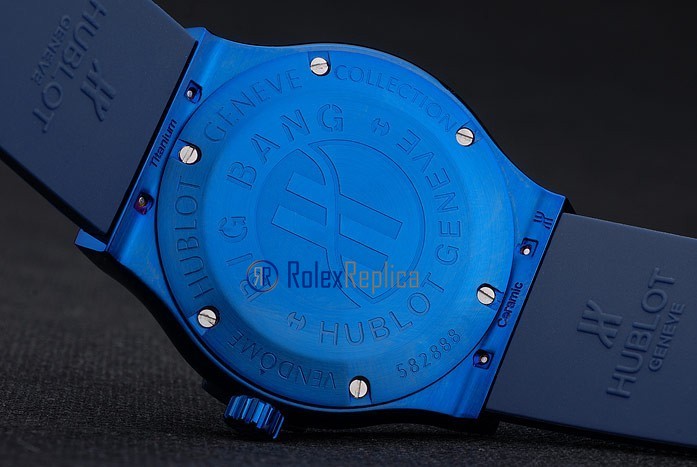 hublot replica big bang vendome ceramic blue orologio copia - immagine 9