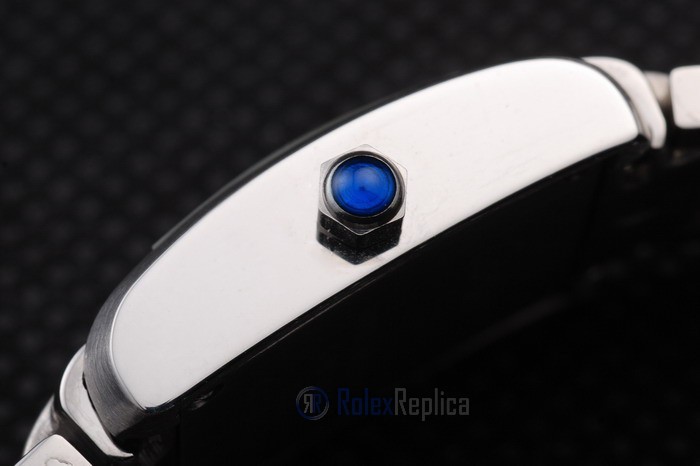 Cartier replica tank francaise acciaio white dial orologio imitazione perfetta - immagine 9