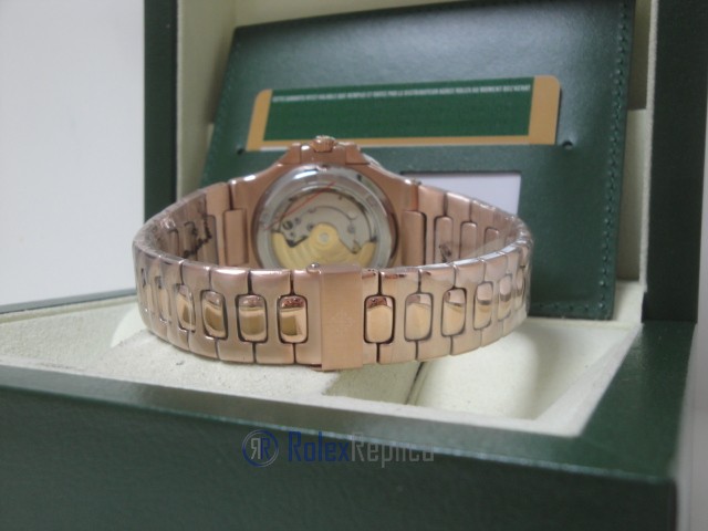 patek philippe replica nautilus rose gold moon phase 5712 orologio imitazione - immagine 8