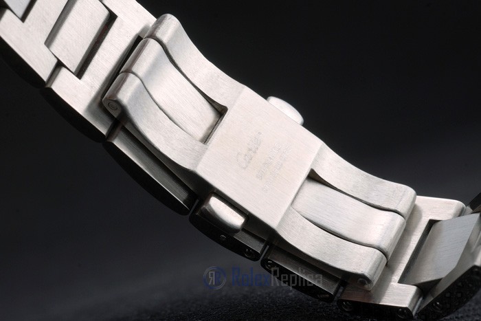 Cartier replica ballon bleu acciaio brown dial orologio imitazione perfetta - immagine 8