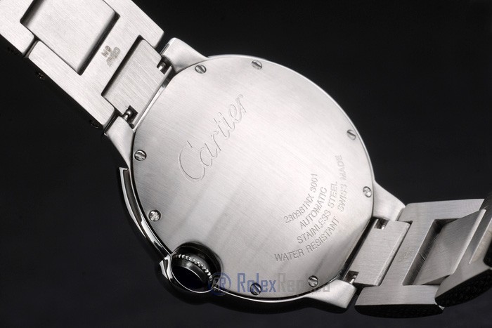 Cartier replica ballon bleu acciaio lady argentèè orologio imitazione perfetta - immagine 9
