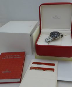 Omega replica speedmaster moonwatch chrono black dial imitazione copia