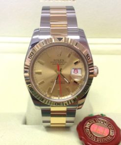 Rolex replica Datejust Turnograph 116263 36mm Champagne imitazione