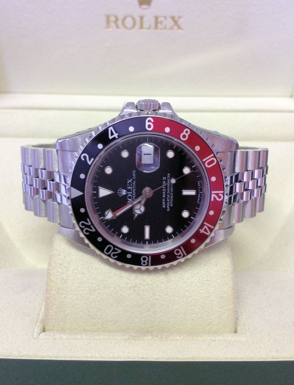 Rolex replica GMT Master II 16710 Coke Bezel From 1991 orologio replica - immagine 5