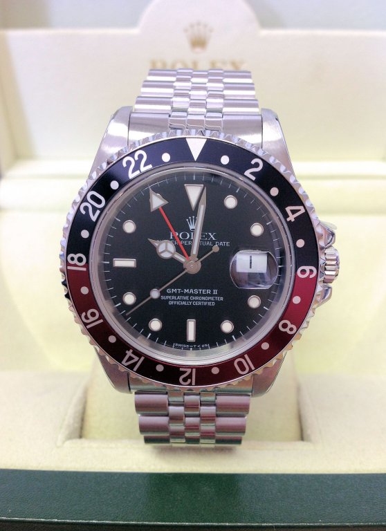 Rolex replica GMT Master II 16710 Coke Bezel From 1991 orologio replica - immagine 6