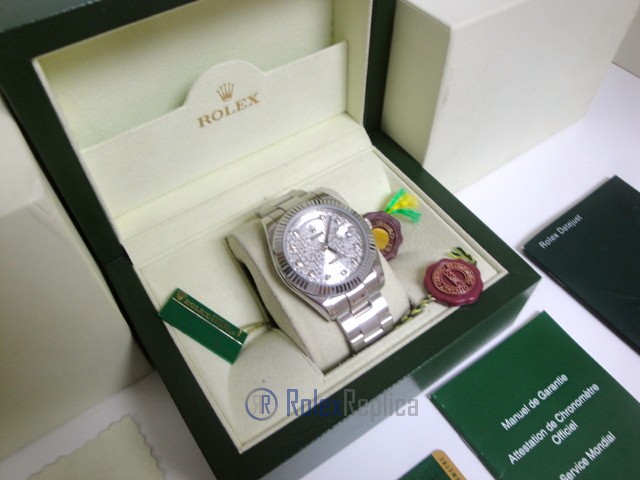 rolex replica daydate ll acciaio centenario dial oyster orologio replica copia imitazione - immagine 3