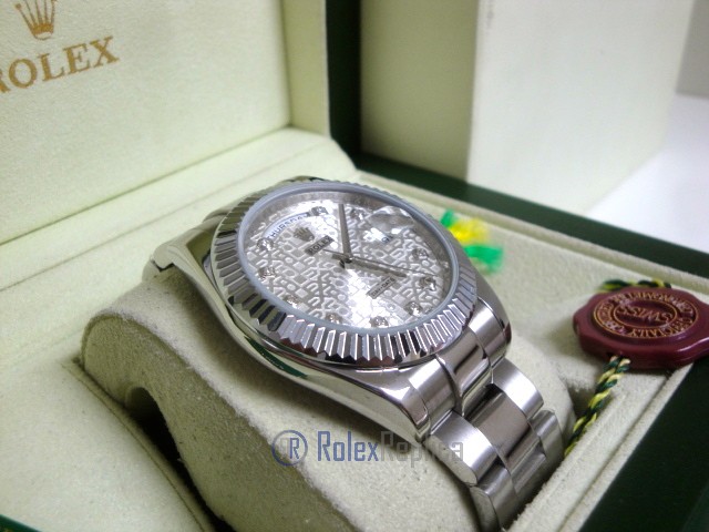rolex replica daydate ll acciaio centenario dial oyster orologio replica copia imitazione - immagine 7