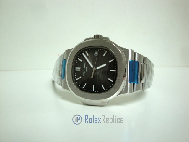 patek philippe replica nautilus grey dial skeletron acciaio orologio imitazione