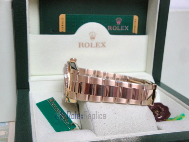 rolex replica daydate ll SARU oro giallo oyster hulk diamond orologio replica copia imitazione - immagine 10