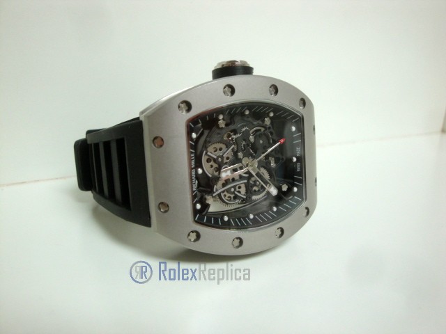 richard mille replica RM61-01 skeletron titanium limited edition strip rubber-b - immagine 3